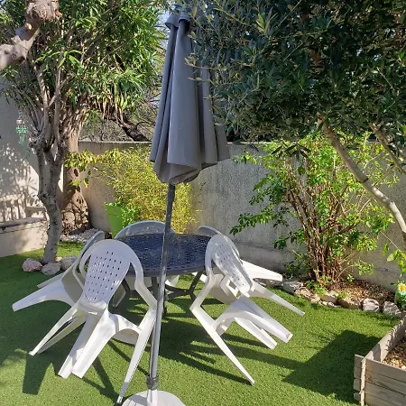 Reve Bleu, Maison T3 Avec Jardin, A 250m, Clim & Parking Frontignan